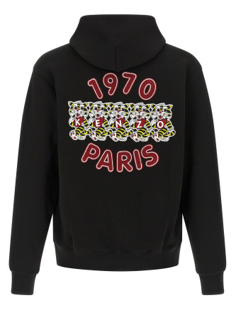 'Wild Tiger Embroidered' hoodie #