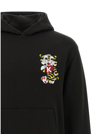 'Wild Tiger Embroidered' hoodie #