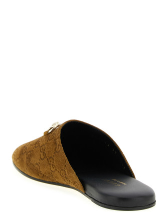 'GG' suede mules #