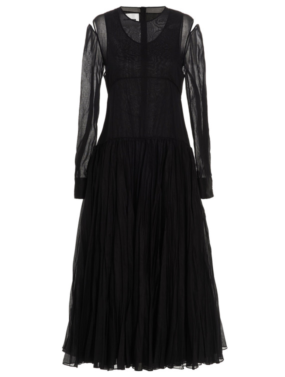 Pleated skirt dress #1