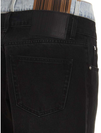 'Double waisted' jeans #