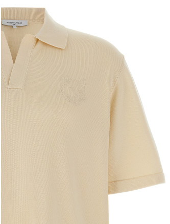 'Bold Fox Head' polo shirt #