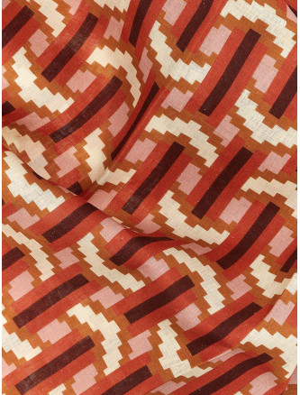 'Chevron' rectangular top #