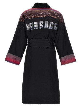 'Baroccodile' bathrobe #