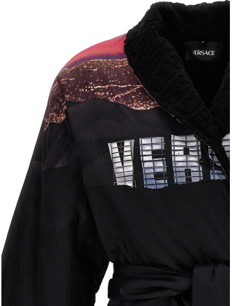 'Baroccodile' bathrobe #