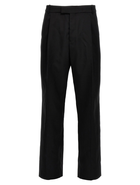 Gabardine wool pants #1