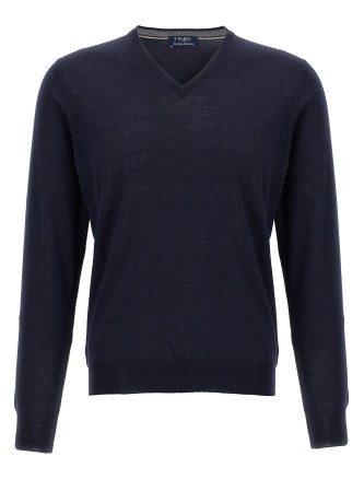 Wool and silk sweater