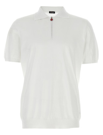Honeycomb polo shirt