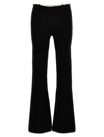 'Gold Nameplate Chain' pants