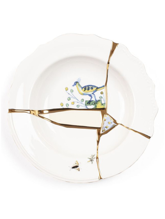 Soup plate 'Kintsugi' ⌀ 22 cm #1