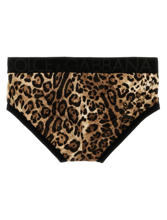Animal print brief #