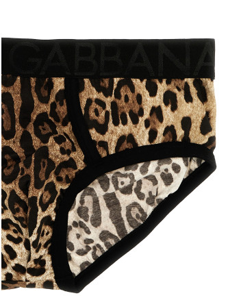 Animal print brief #