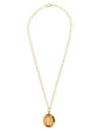 'F' necklace