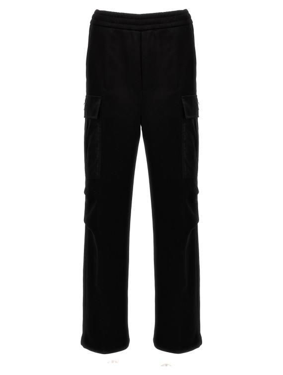 Nylon insert cargo joggers #1