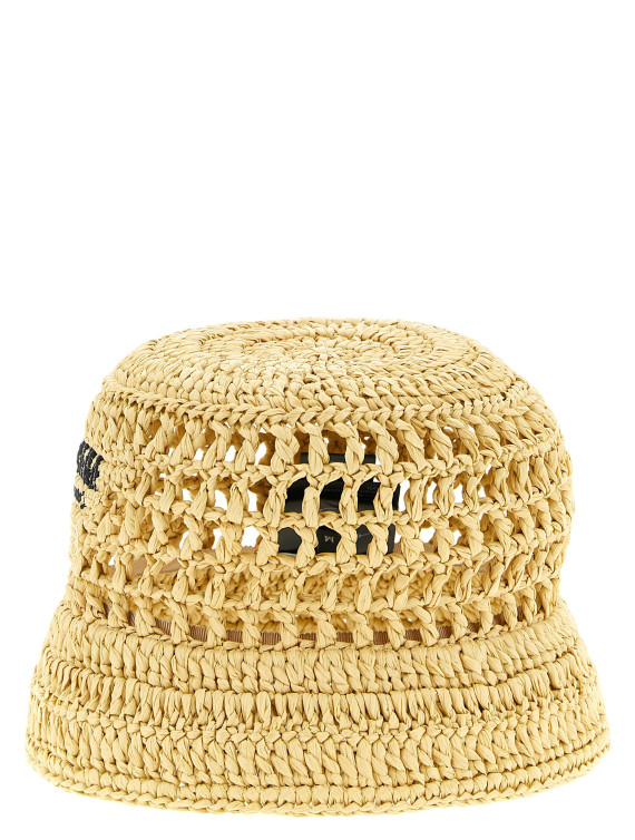 Crochet logo bucket hat #1
