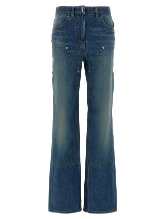 'Wide leg' jeans