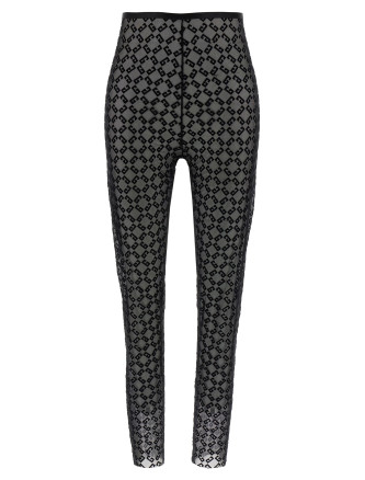 Monogram logo leggings