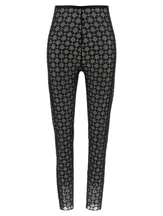 Monogram logo leggings #1