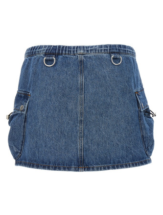 'Denim Cargo' skirt #