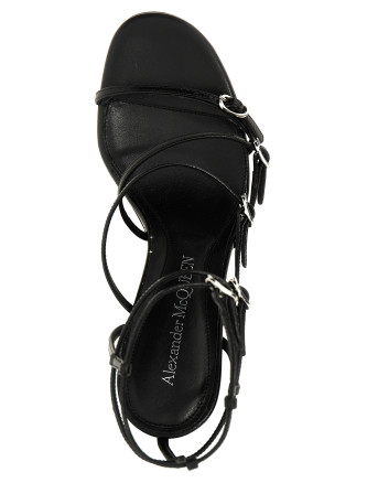 Strap leather sandals #