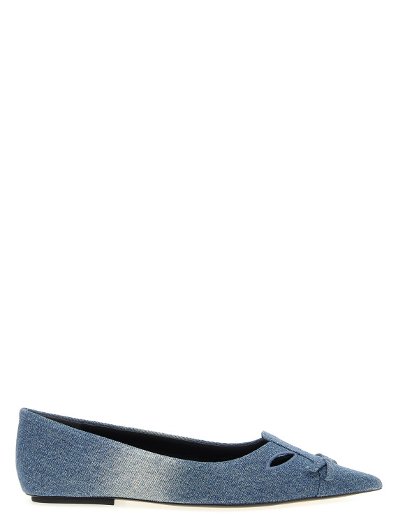 'The Denim Kat' ballet flats #1