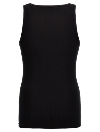 Logo embroidery tank top #