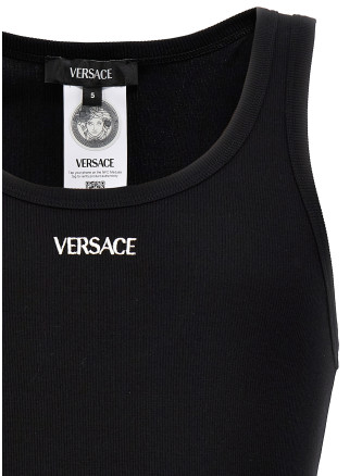 Logo embroidery tank top #