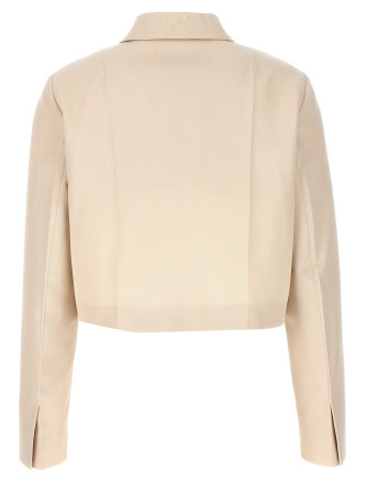 Tailored crop jacket #