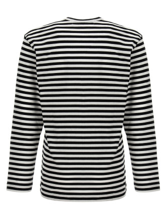 Logo patch stripes t-shirt #