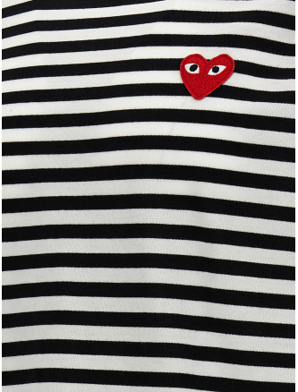 Logo patch stripes t-shirt #