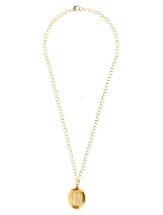 'R' necklace