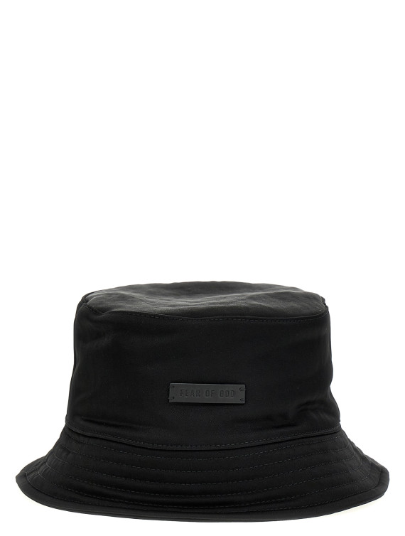 Logo patch bucket hat #1
