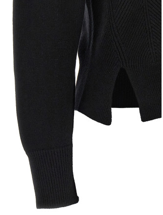 'Chevron Corset' sweater #