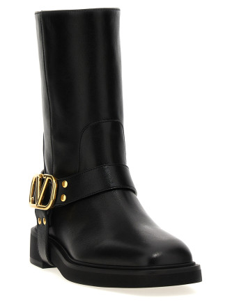 Valentino Garavani 'VLogo Signature' ankle boots #