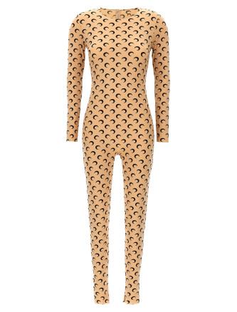 'Moon Printed' catsuit