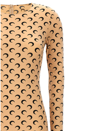 'Moon Printed' catsuit #