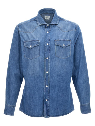 Denim shirt