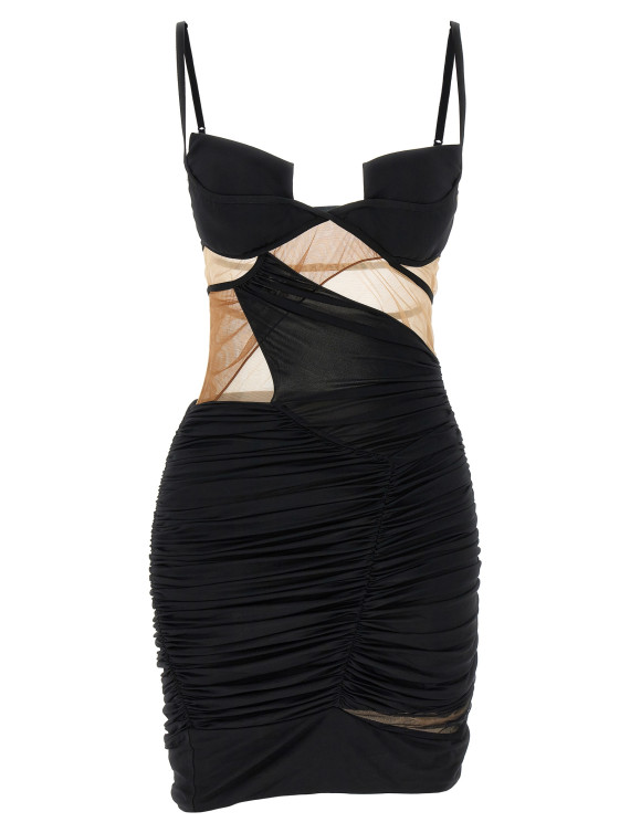 'Drapped Mini Dress' dress #1