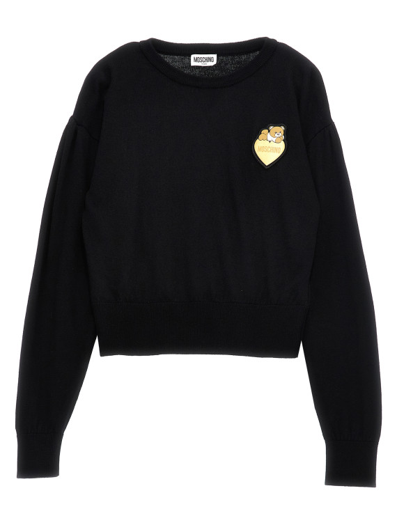 Logo patch sweater #1