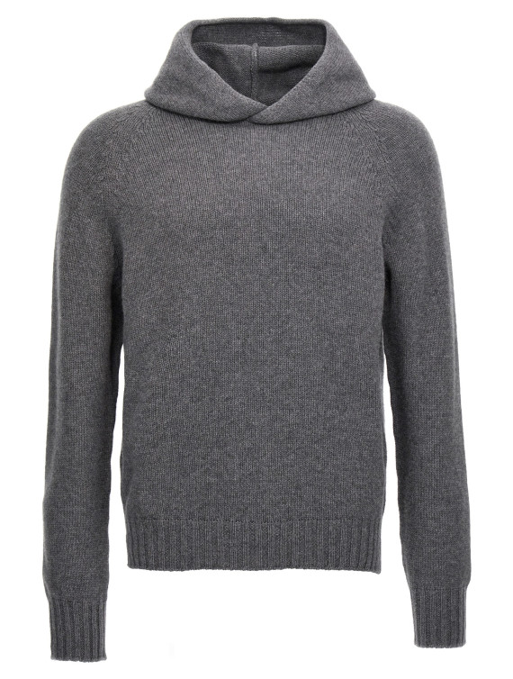 Wool hooded sweater #1