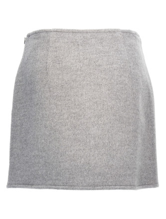'T Monogram' skirt #