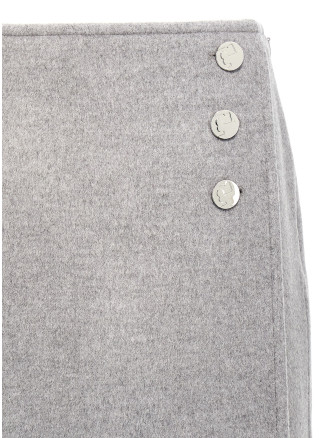 'T Monogram' skirt #