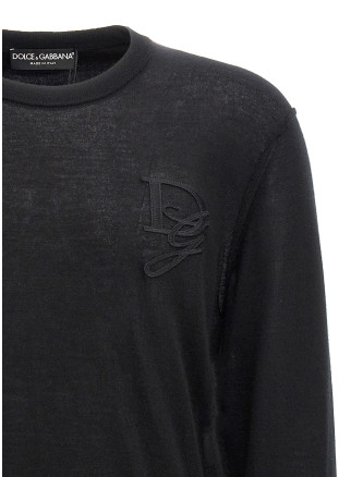Logo embroidery sweater #