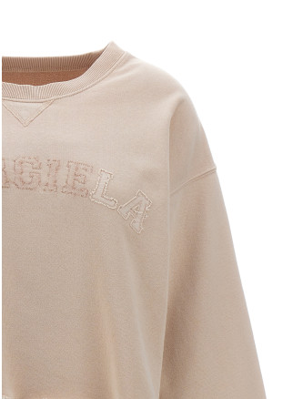 Logo embroidery sweatshirt #