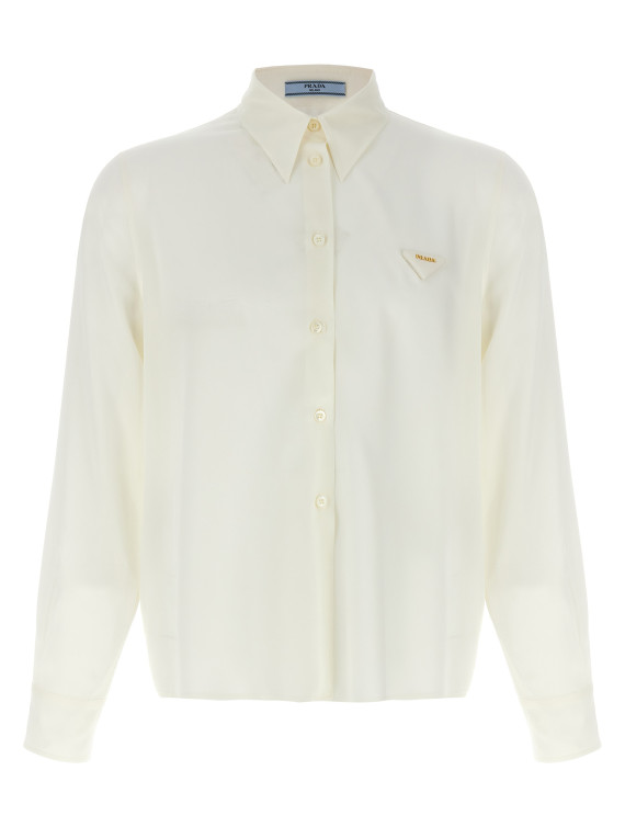 Silk logo shirt #1