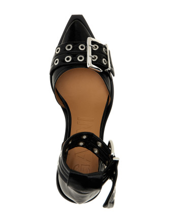 'Buckle Open Cut Pumps' pumps #