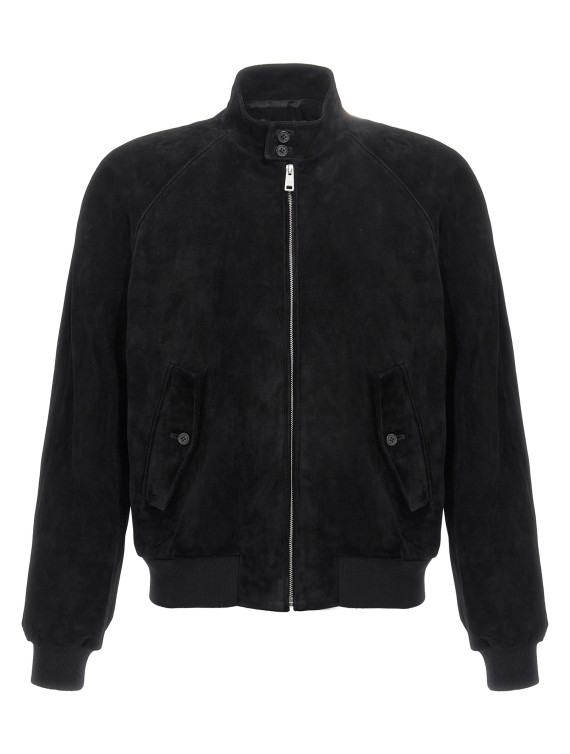 Suede bomber jacket #1