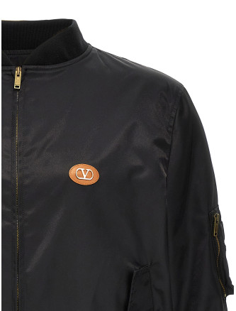 Valentino Garavani logo bomber jacket #