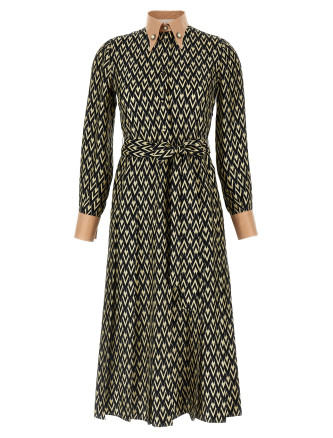 Valentino Garavani 'Toute La V' midi dress