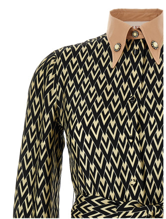 Valentino Garavani 'Toute La V' midi dress #